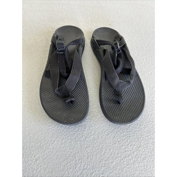 Chaco Classic Womens Size 8 Black Beach Walking Outdoor Strappy Sandals Comfort - Picture 1 of 6